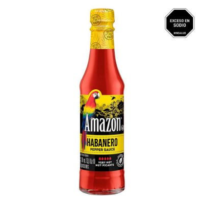 Imagen de Salsa picante AMAZON habanero (90  ml)