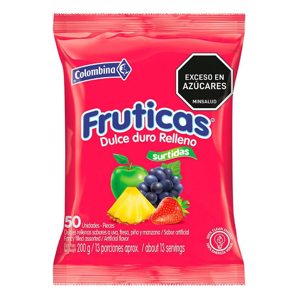 Imagen de Confites COLOMBINA fruticas rellenos (200  gr)