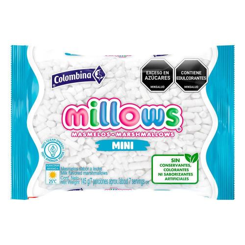 Imagen de Dulces Masmelos Mini MILLOWS 145  gr
