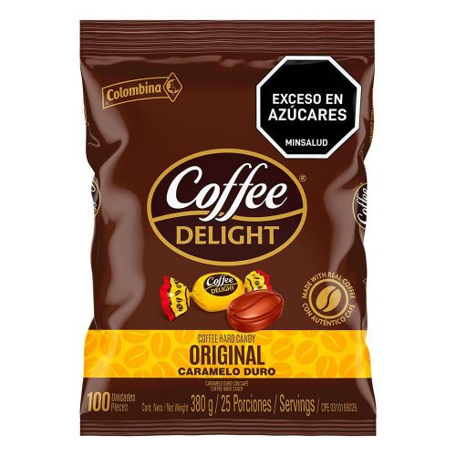 Imagen de Caramelos COFFEE DELIGHT duro con café (380  gr)