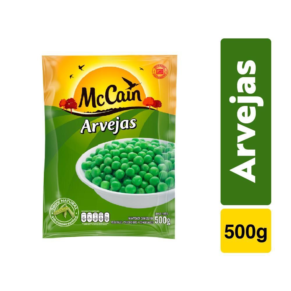Imagen de Arveja x500gr  MC CAIN 500  gr