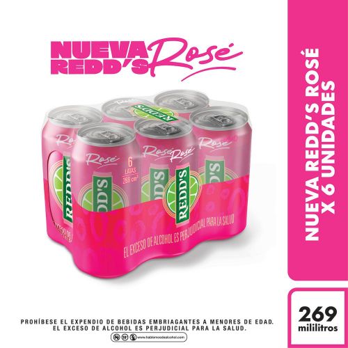Imagen de Cerveza REDDS rosé x6und (1614  ml)