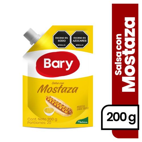 Imagen de Mostaza BARY doy pack (200  gr)