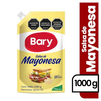Imagen de Mayonesa BARY doy pack (1000  gr)