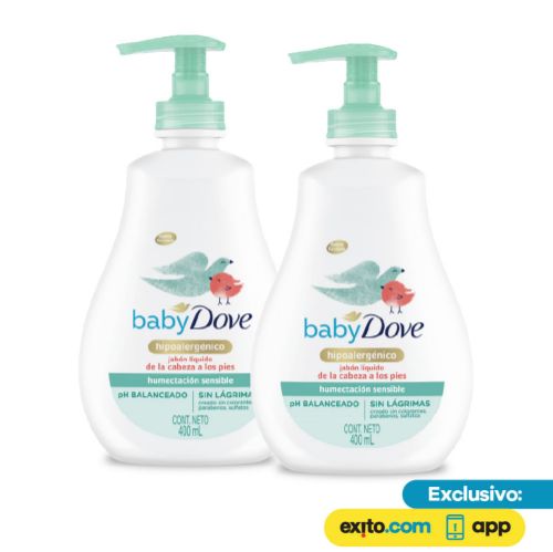 Imagen de Jabon de bebe Baby Dove Humectación Sensible x2 unidades