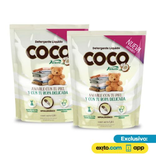 Imagen de Detergente Coco Varela X2