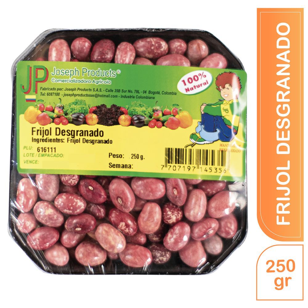 Imagen de FRIJOL DESGRANADO  250  gr