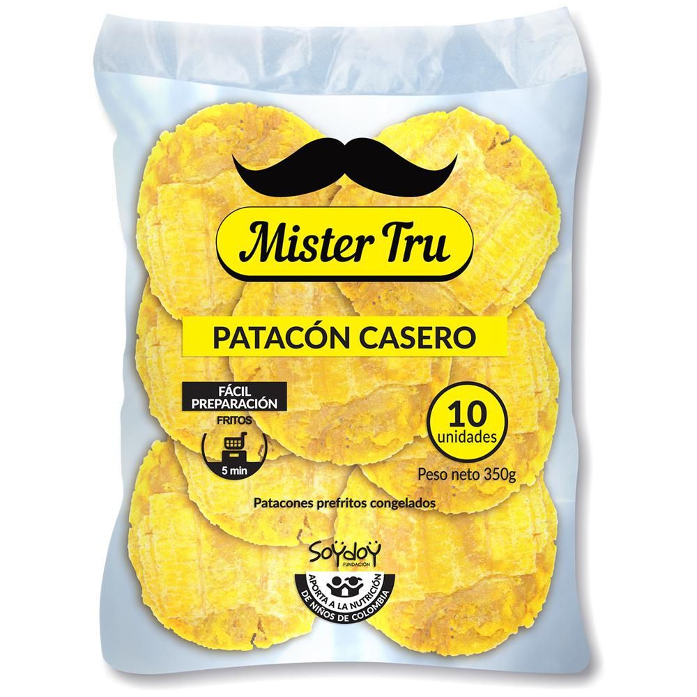 Imagen de Patacón En Bolsa 10 Und MISTER TRU 350  gr
