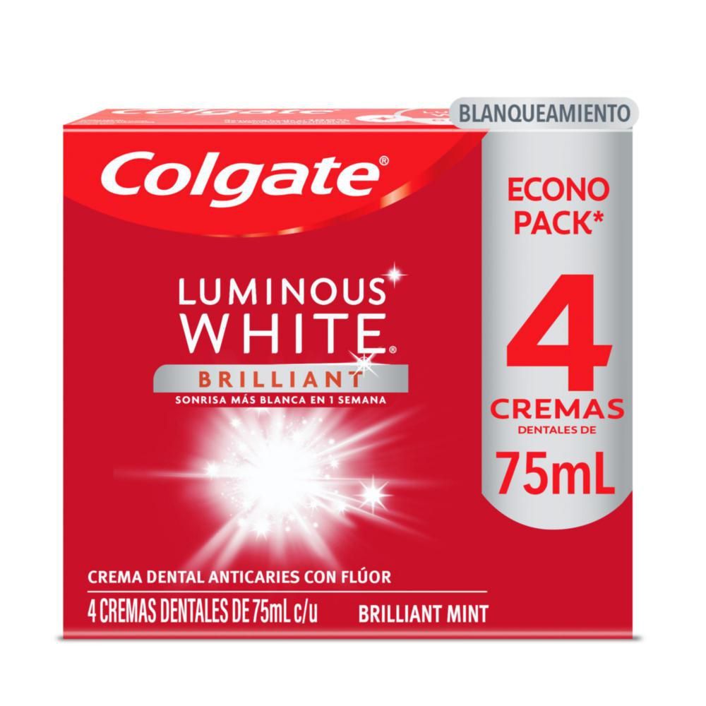 Imagen de Crema dental COLGATE blanqueadora luminous brilliant (300  ml)