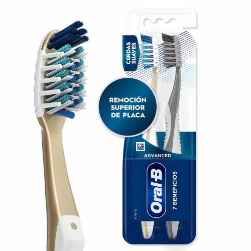 Imagen de Cepillo de dientes ORALB advanced 7 beneficios (2  und)