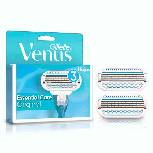 Imagen de Repuesto máquina de afeitar VENUS essential care original (2  und)