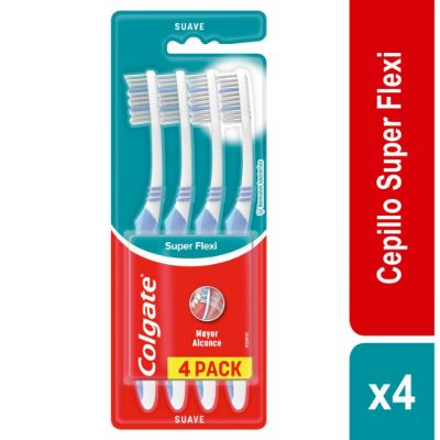 Imagen de Cepillo de dientes COLGATE super flexi suave (4  und)
