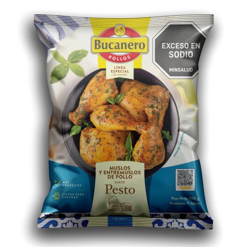 Imagen de Muslo/Contram Pollo Italiano EL BUCANERO 900  gr