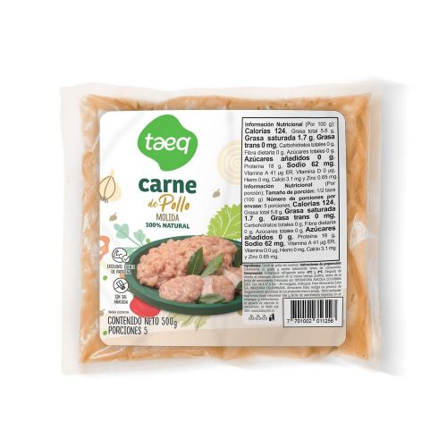 Imagen de Carne molida de pollo TAEQ fresca (500  gr)