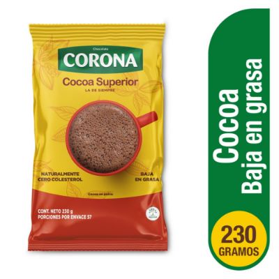 Imagen de Cocoa CORONA baja en grasa (230  gr)