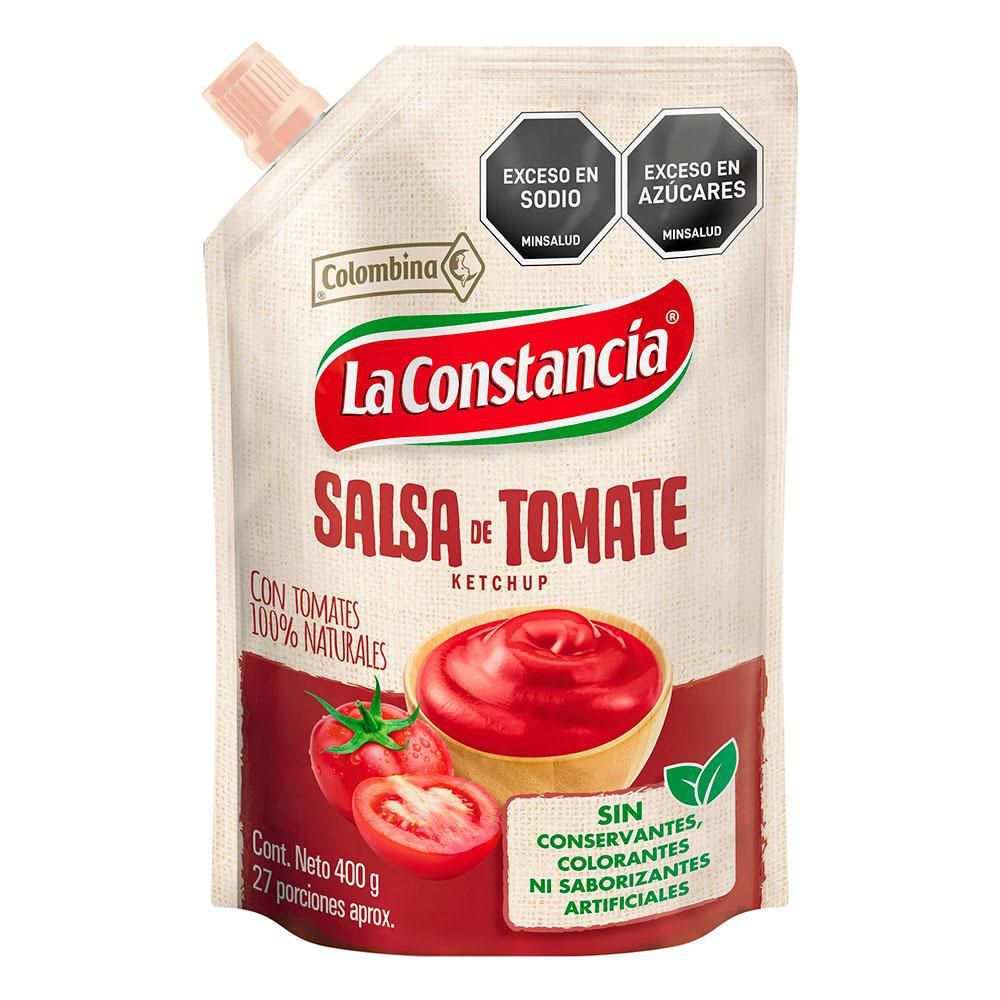 Imagen de Salsa de tomate LA CONSTANCIA doy pack (400  gr)
