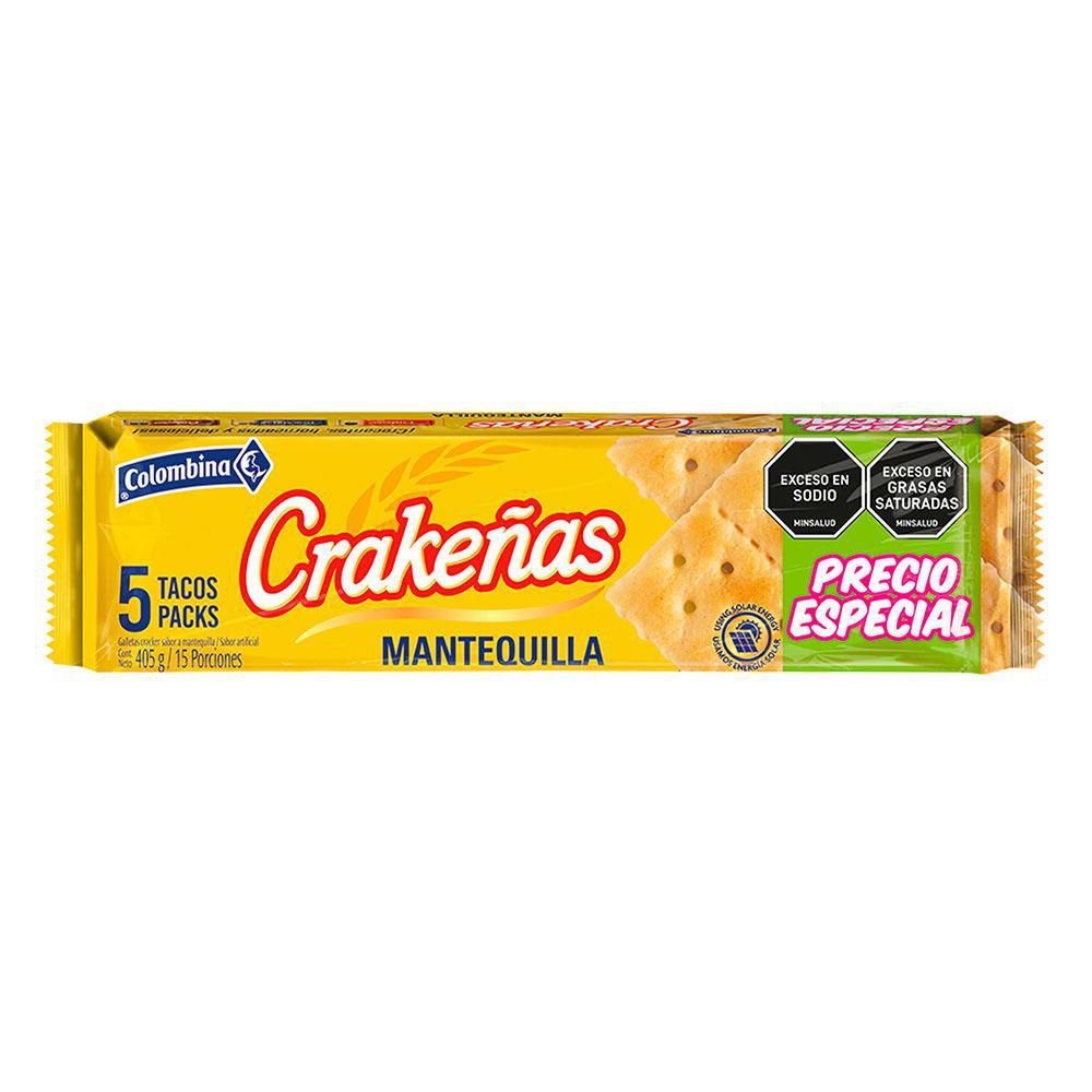 Imagen de Galletas CRAKENAS mantequilla (405  gr)