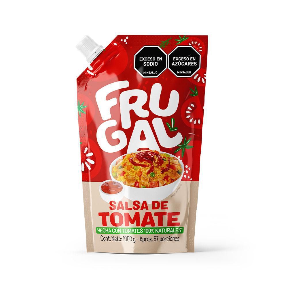 Imagen de Salsa de tomate FRUGAL 100 % natural (1000  gr)