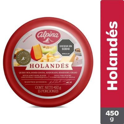 Imagen de Queso ALPINA holandes x450 g