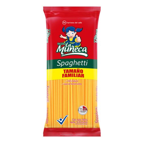 Imagen de Pasta LA MUÑECA spaghetti x1000 g