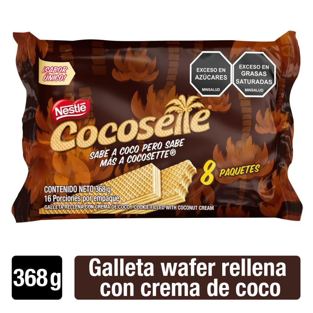 Imagen de Galletas COCOSETTE rellenas con crema de coco (368  gr)