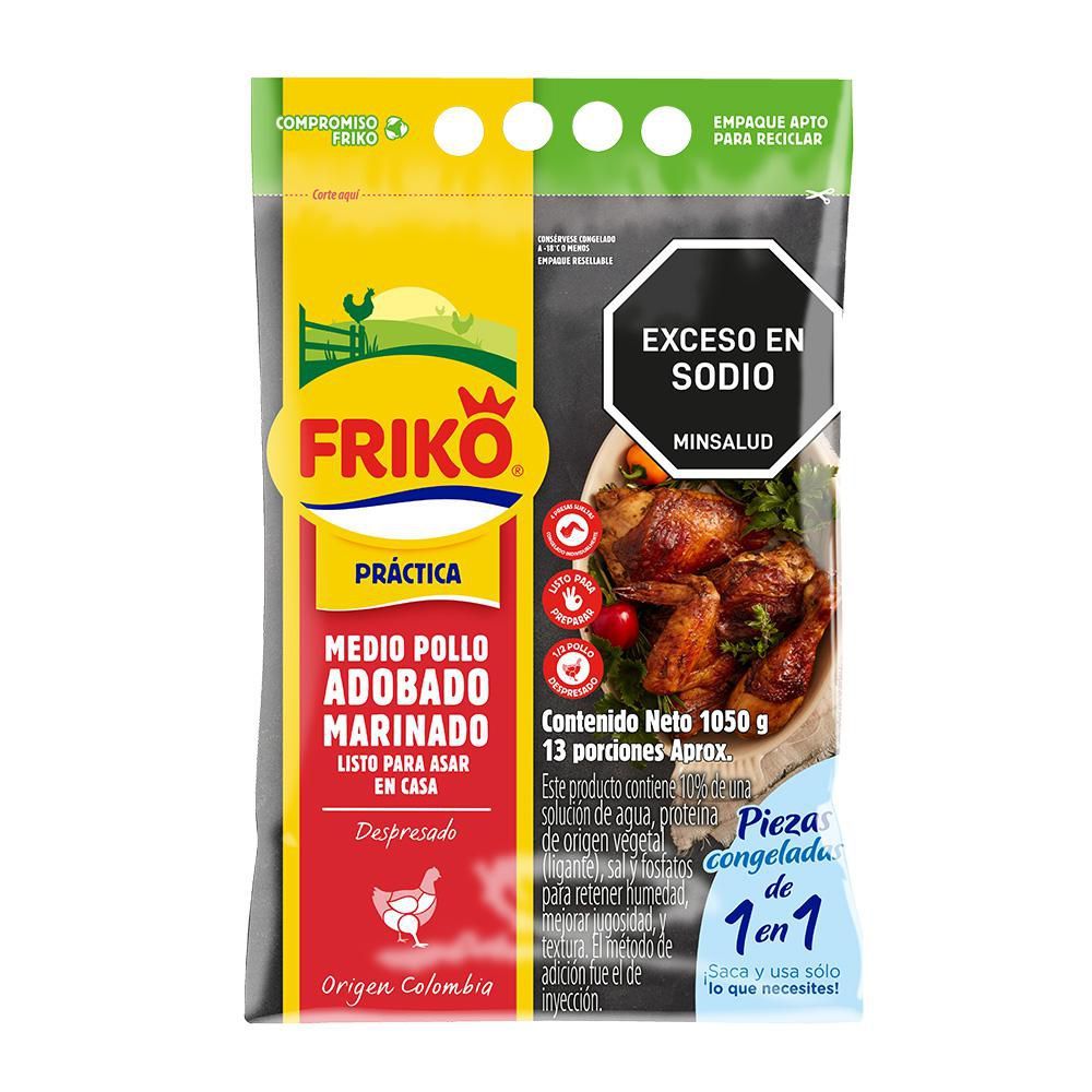 Imagen de Medio pollo FRIKO adobado marinado (1050  gr)