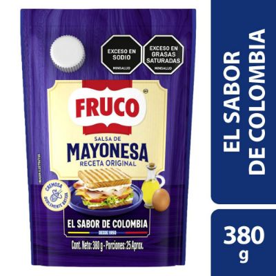 Imagen de Mayonesa FRUCO doy pack (380  gr)