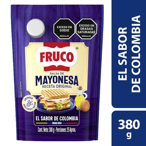 Imagen de Mayonesa FRUCO doy pack (380  gr)