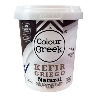 Imagen de Kéfir COLOUR GREEK natural x500 g