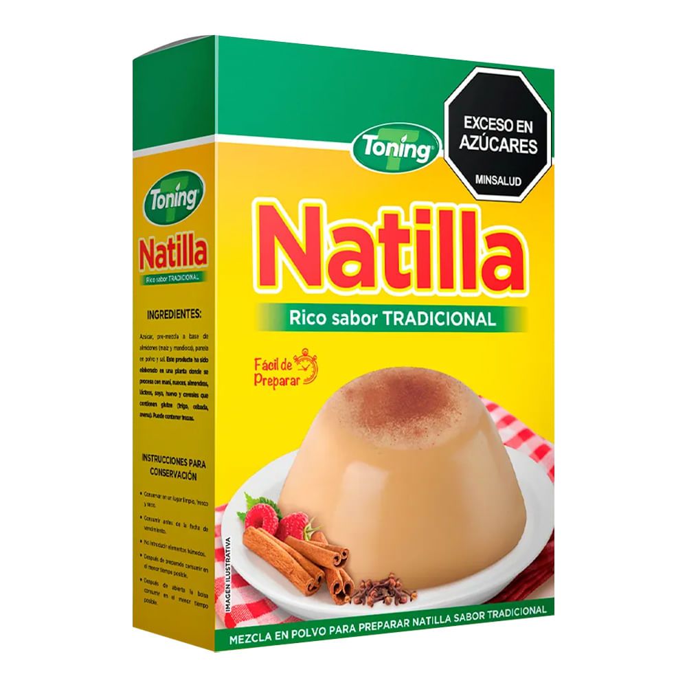 Imagen de Natilla TONING natural x300 g