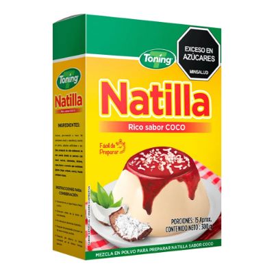 Imagen de Natilla TONING coco x300 g