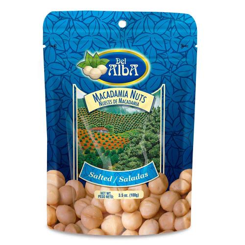 Imagen de Nueces macadamia DEL ALBA saladas x100 g