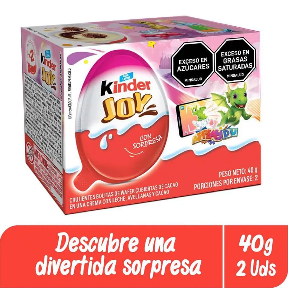 Imagen de Chocolatina KINDER JOY x40 g