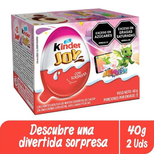 Imagen de Chocolatina KINDER JOY x40 g