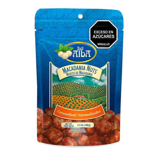Imagen de Nueces macadamia DEL ALBA dulces x100 g