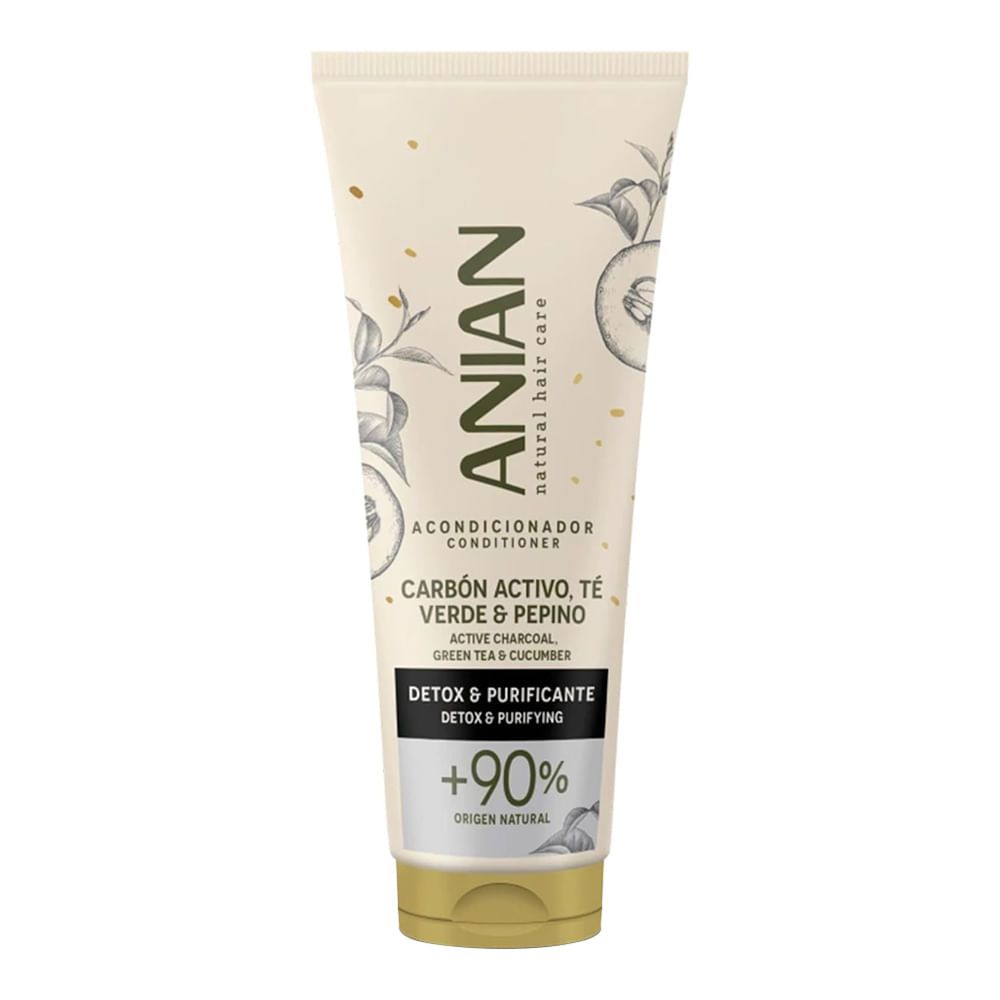 Imagen de Acondicionador ANIAN carbón activo,te verde y pepino