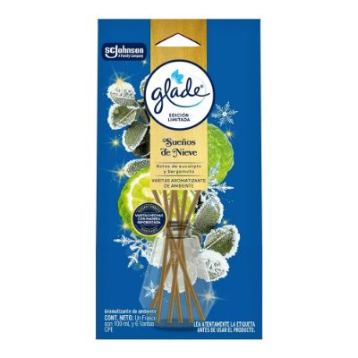 Imagen de Ambientador GLADE varitas sueños de nieve x100 ml