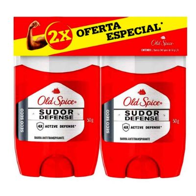 Imagen de Desodorante OLD SPICE seco 2 unds x50 g c/u