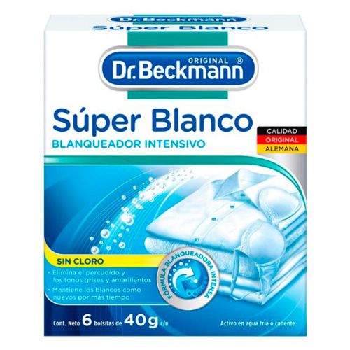 Imagen de Blanqueador DR. BECKMANN súper blanco (240  gr)