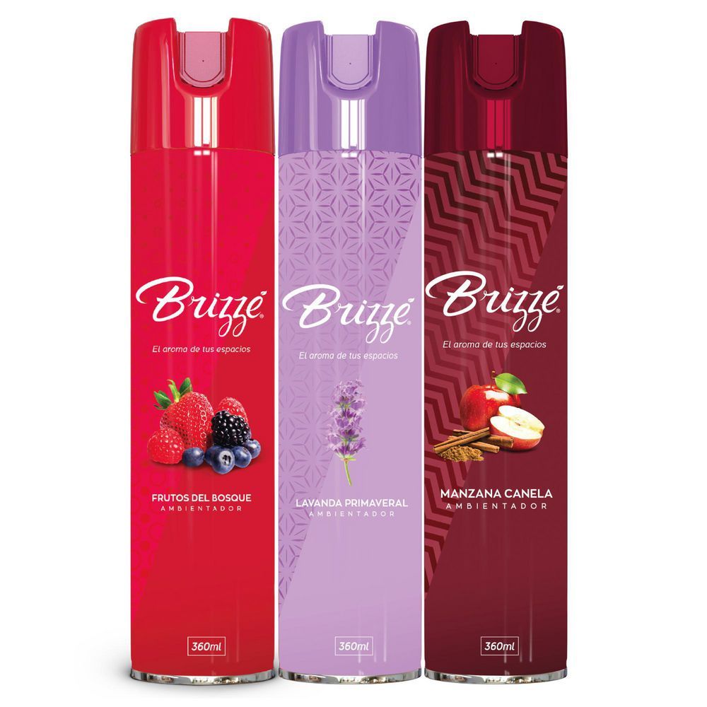 Imagen de Ambientador BRIZZE mix aromas surtidos (3  und)