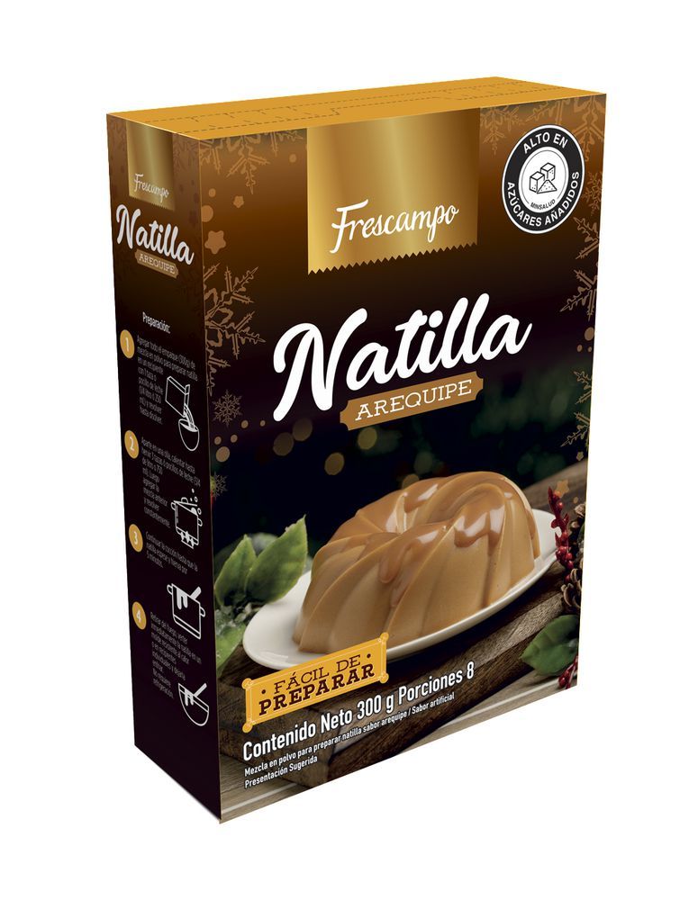 Imagen de Natilla FRESCAMPO arequipe (300  gr)