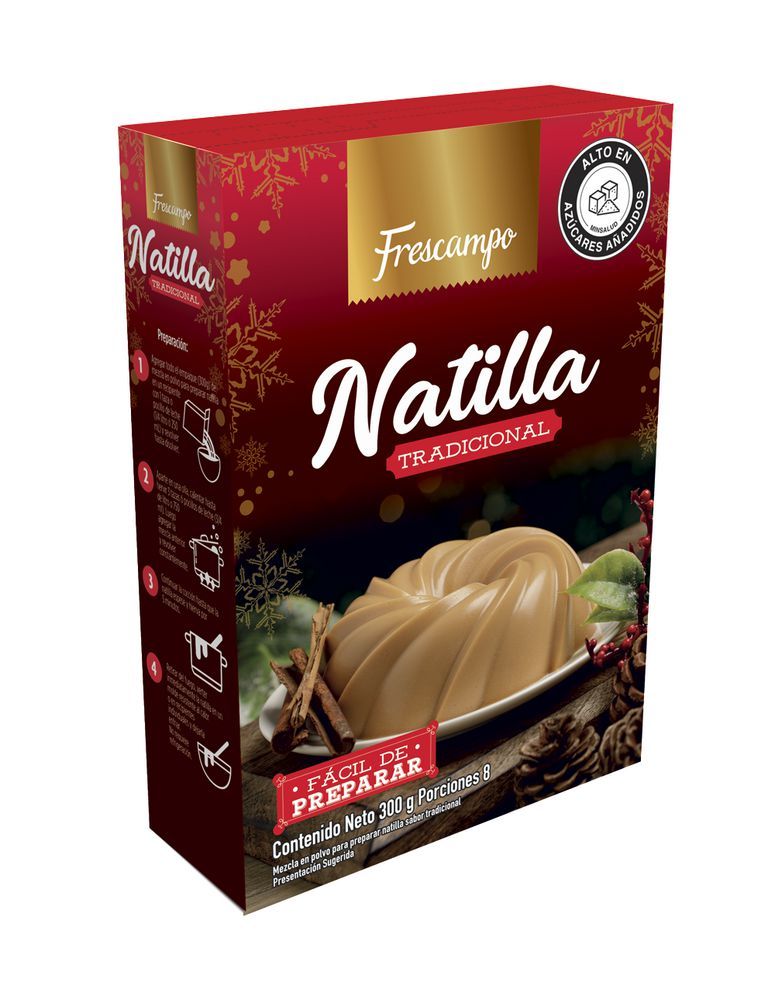 Imagen de Natilla FRESCAMPO tradicional (300  gr)