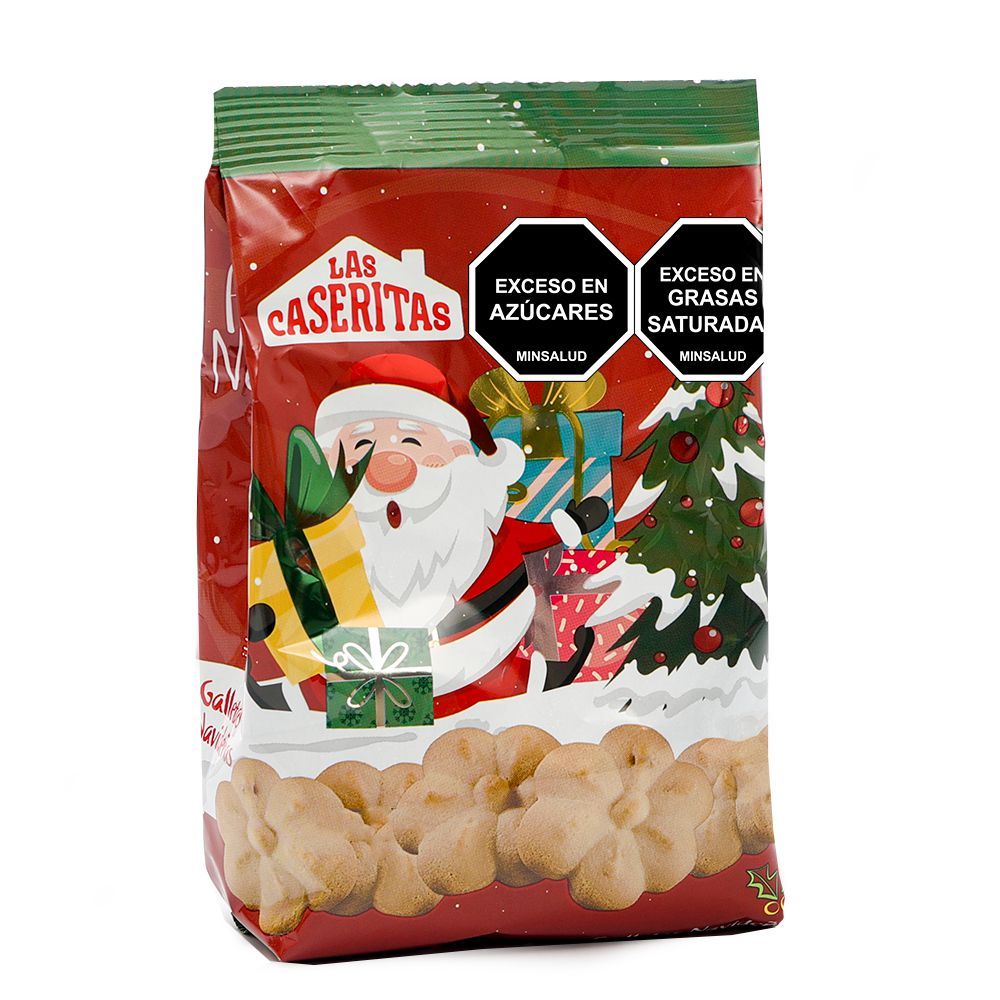 Imagen de Galletas navidad LAS CASERITAS de mantequilla (130  gr)