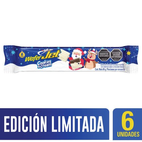 Imagen de Chocolatina JET wafer edición limitada (84  gr)