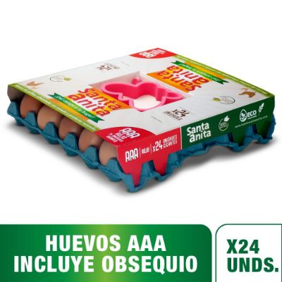 Imagen de Huevos AAA SANTA ANITA rojo (24  und)
