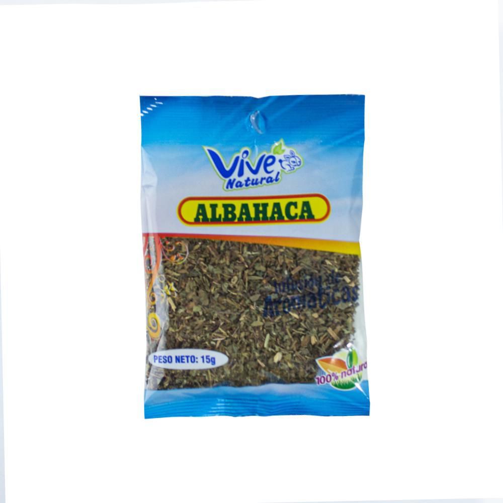 Imagen de ALBAHACA NATURAL LIGH 15 gr