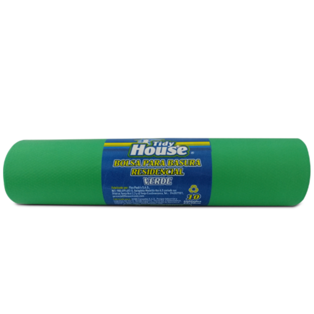 Imagen de bolsa-verde-tidy-house-10-und