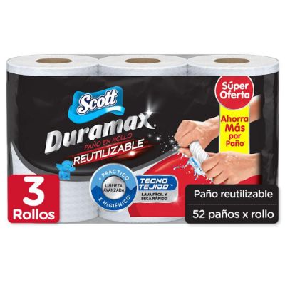 Imagen de Paños reutilizables SCOTT duramax (3  und)