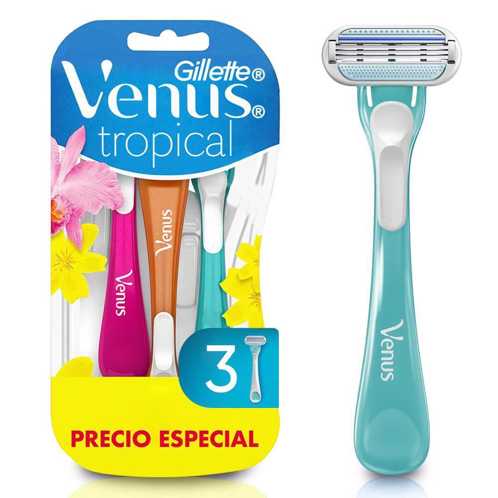 Imagen de Cuchilla de afeitar VENUS tropical (3  und)