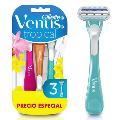 Imagen de Cuchilla de afeitar VENUS tropical (3  und)